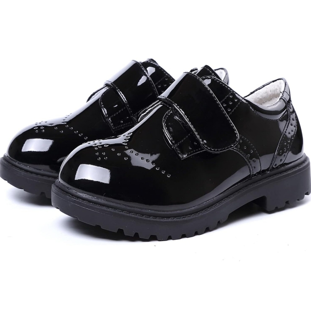 Classic Black Kids Shoes
